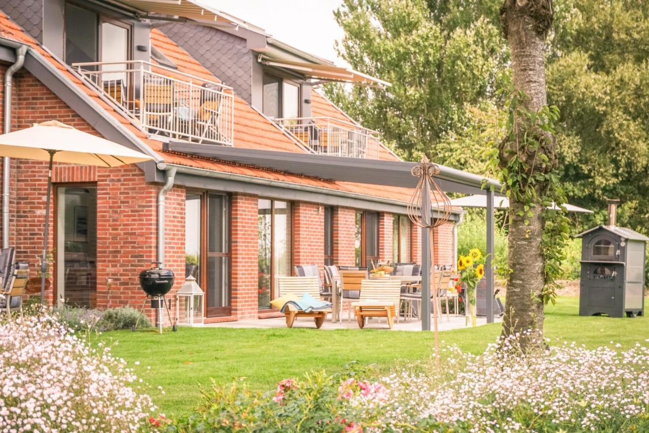 Ferienwohnung Sonnenaufgangsgenuss Harriersand Schwanewede Luaran gambar
