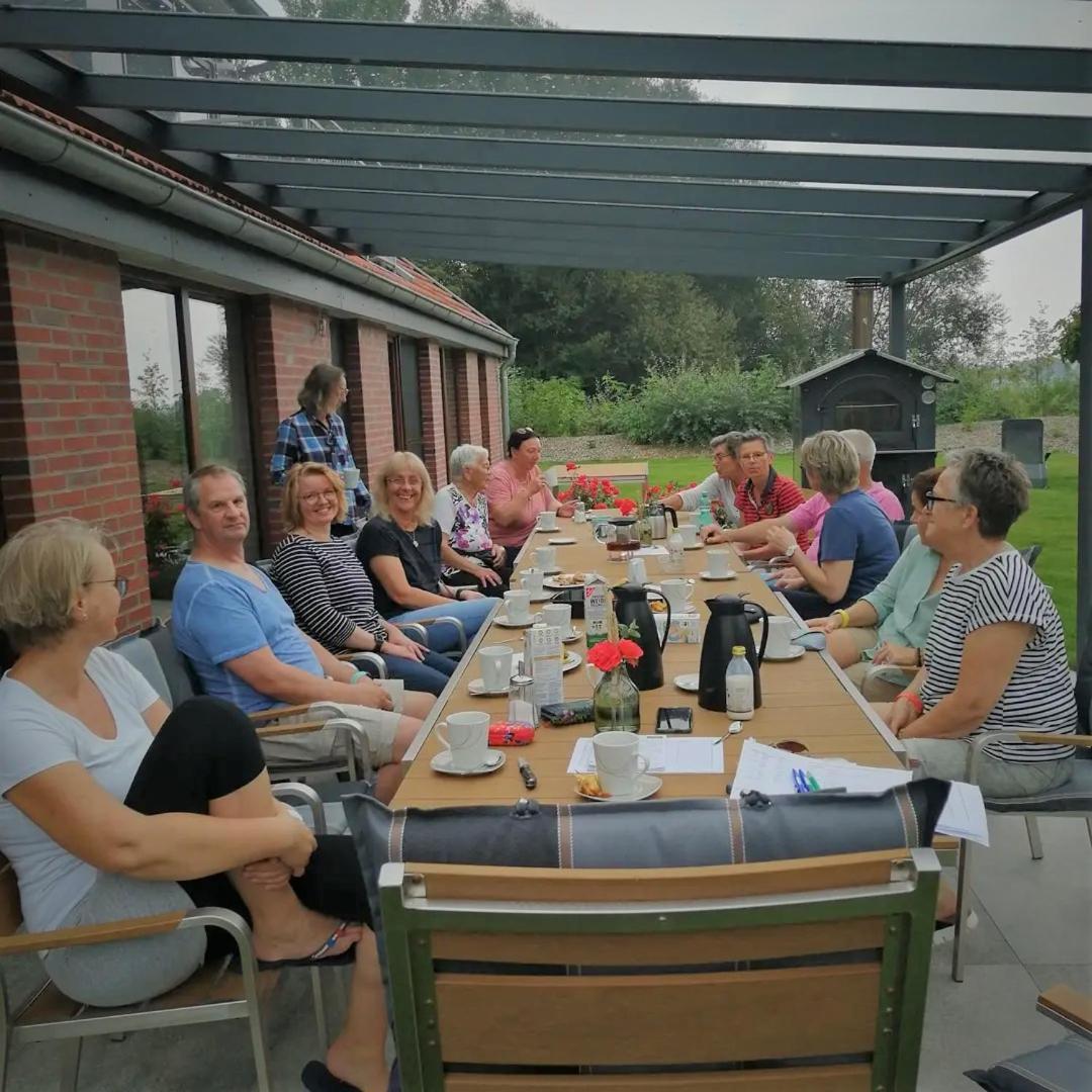 Ferienwohnung Sonnenaufgangsgenuss Harriersand Schwanewede Luaran gambar